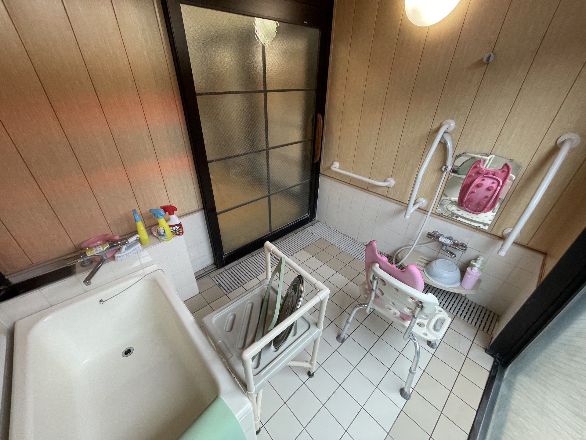 安全に配慮した浴室
