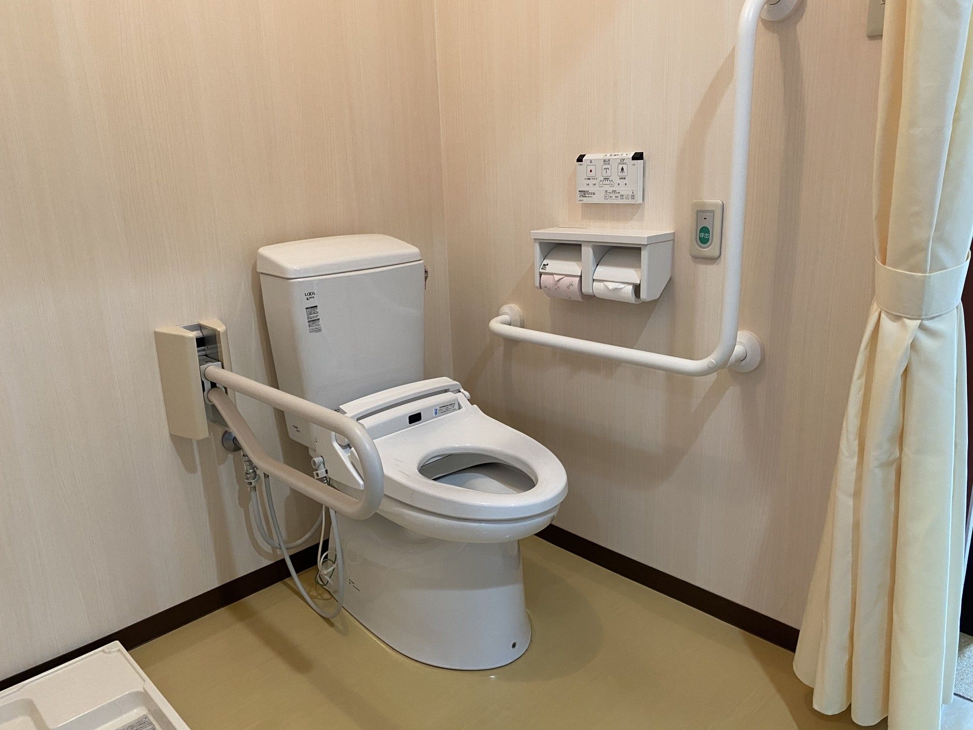 居室内のトイレ