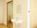 洗面台とトイレの入口