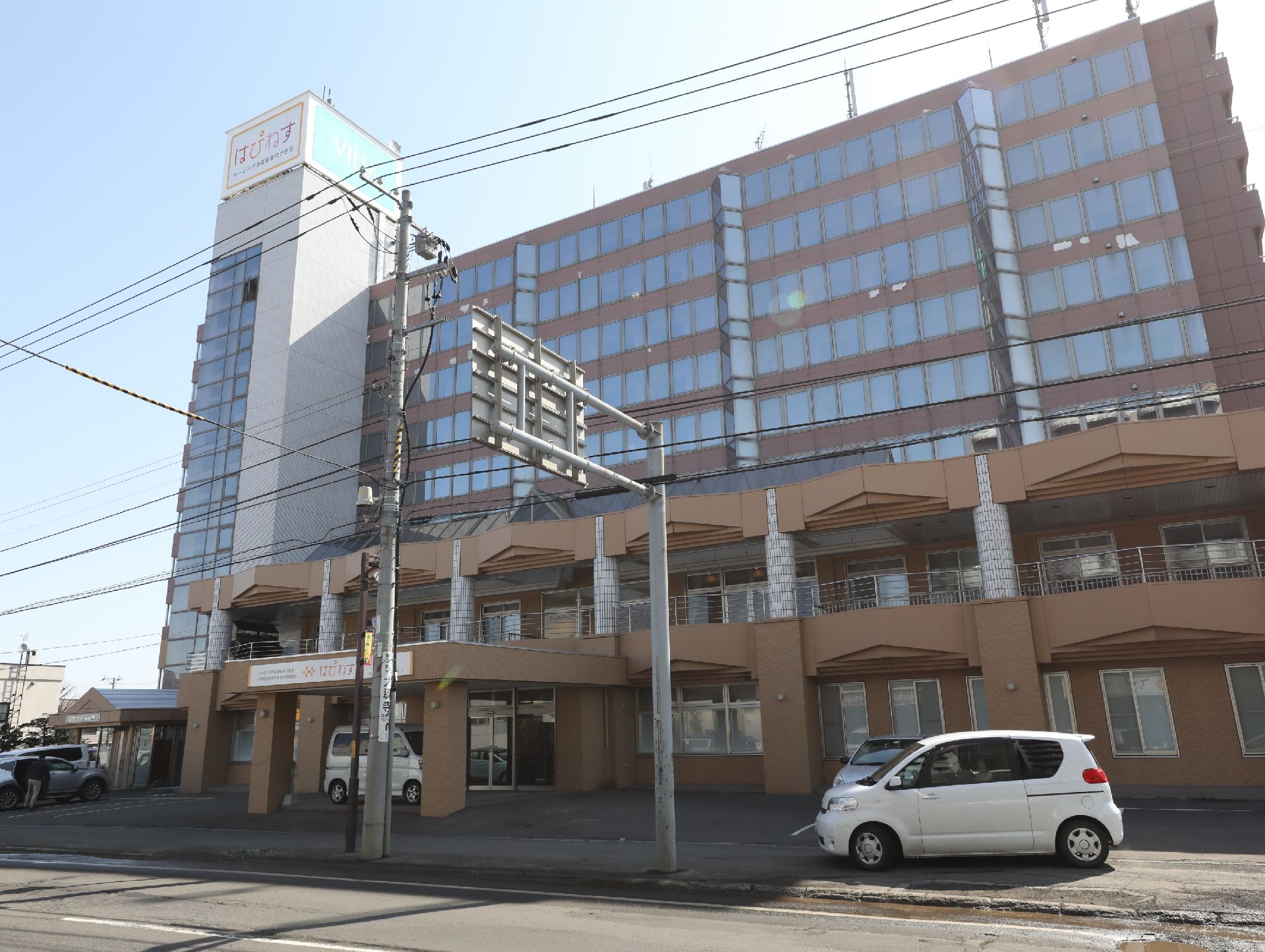サービス付き高齢者向け住宅の外観