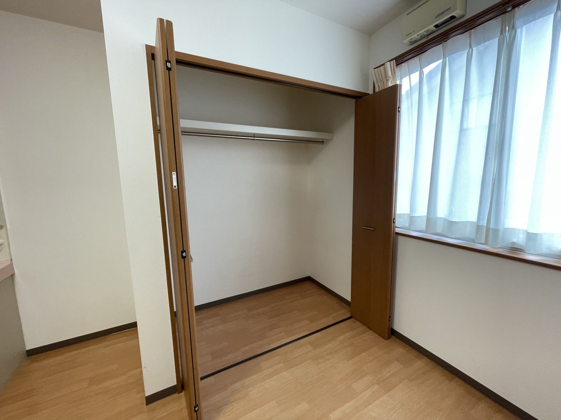 収納スペースのある部屋