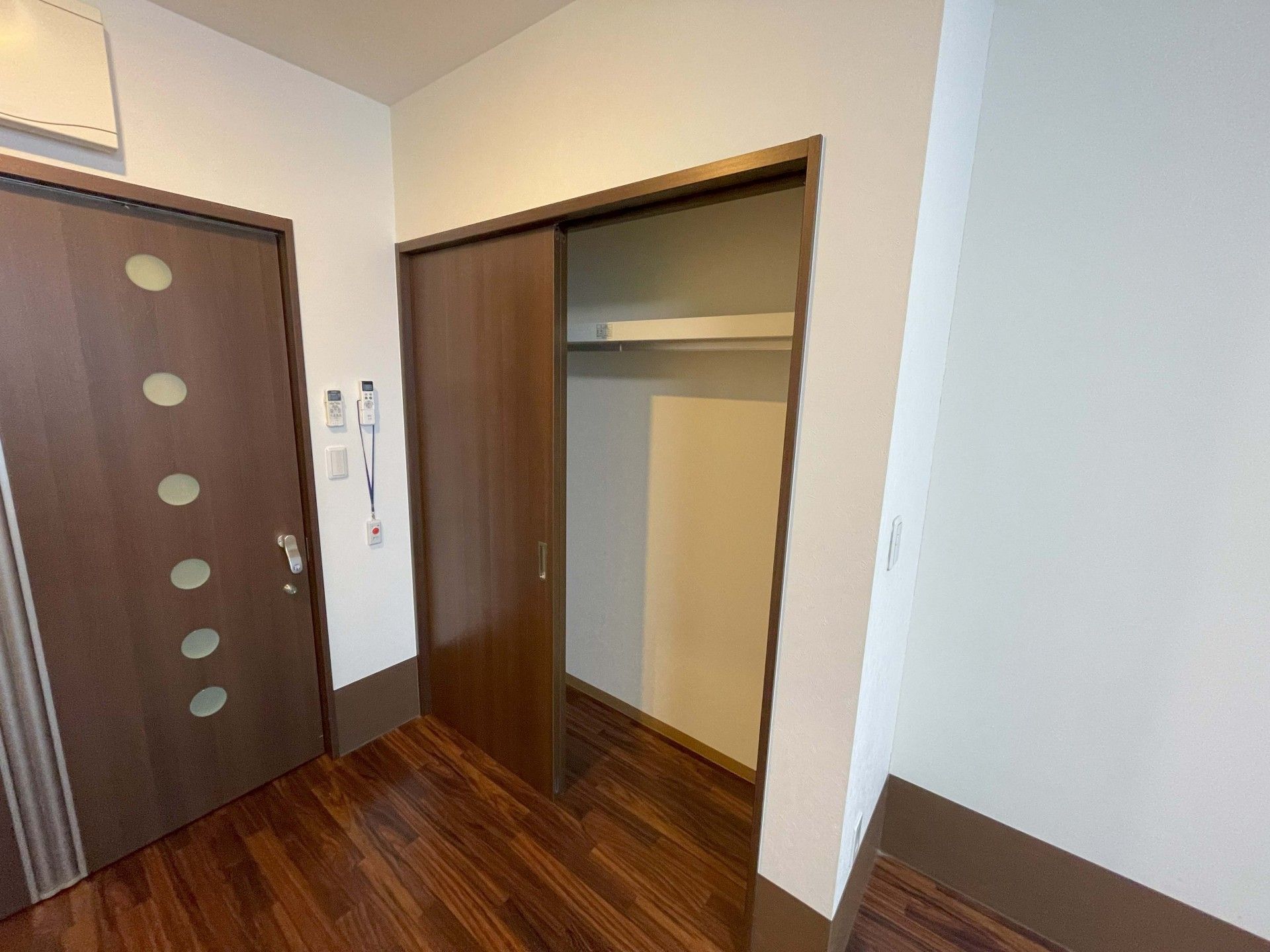 収納スペースのある部屋