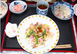 彩り豊かな食事