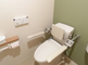 バリアフリーのトイレ設備が整う部屋