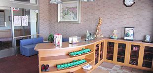 居心地の良いエントランスホール