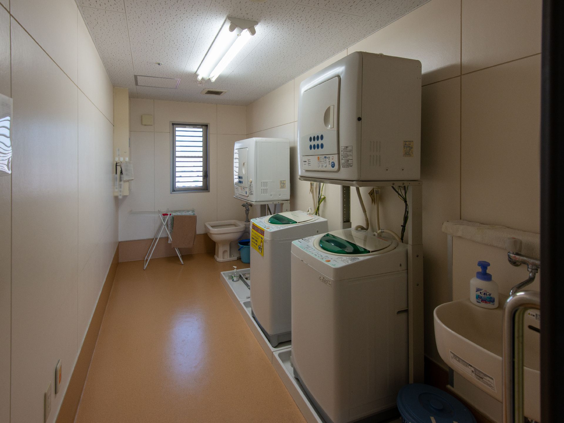 洗濯機のある高齢者向け住宅