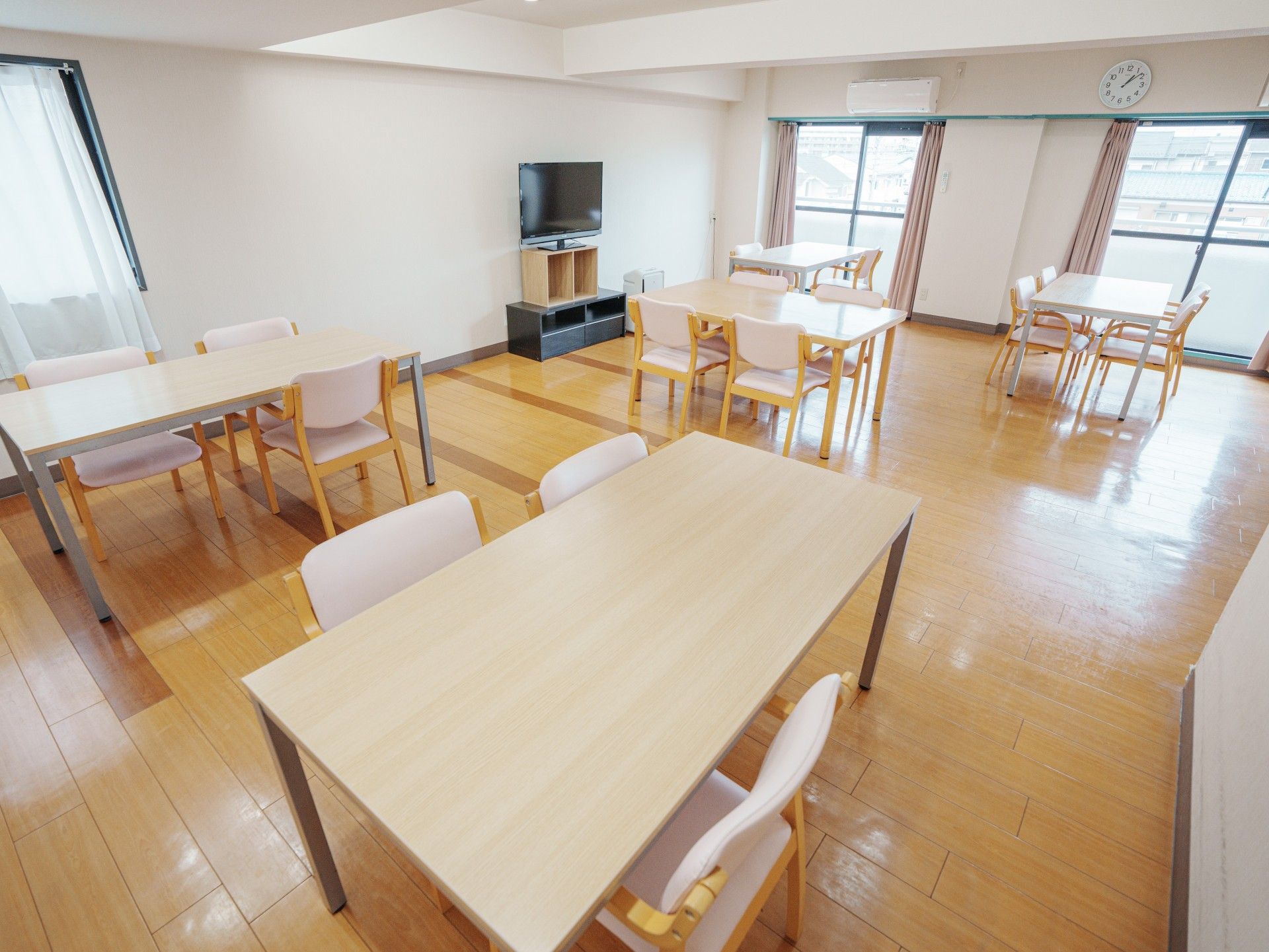 医療スタッフとご入居者様