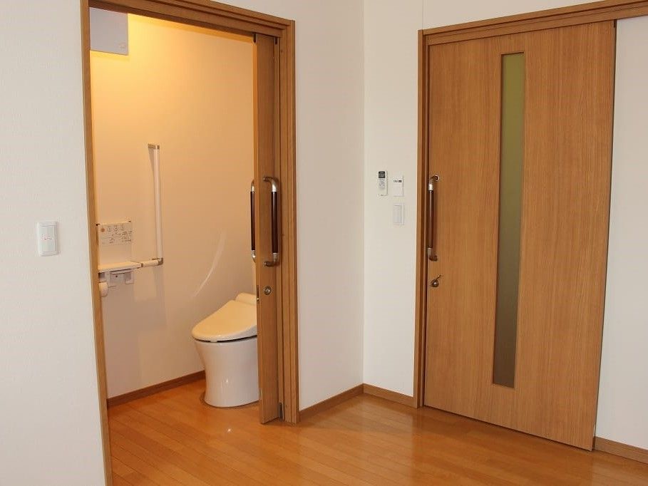 室内にトイレがある居室