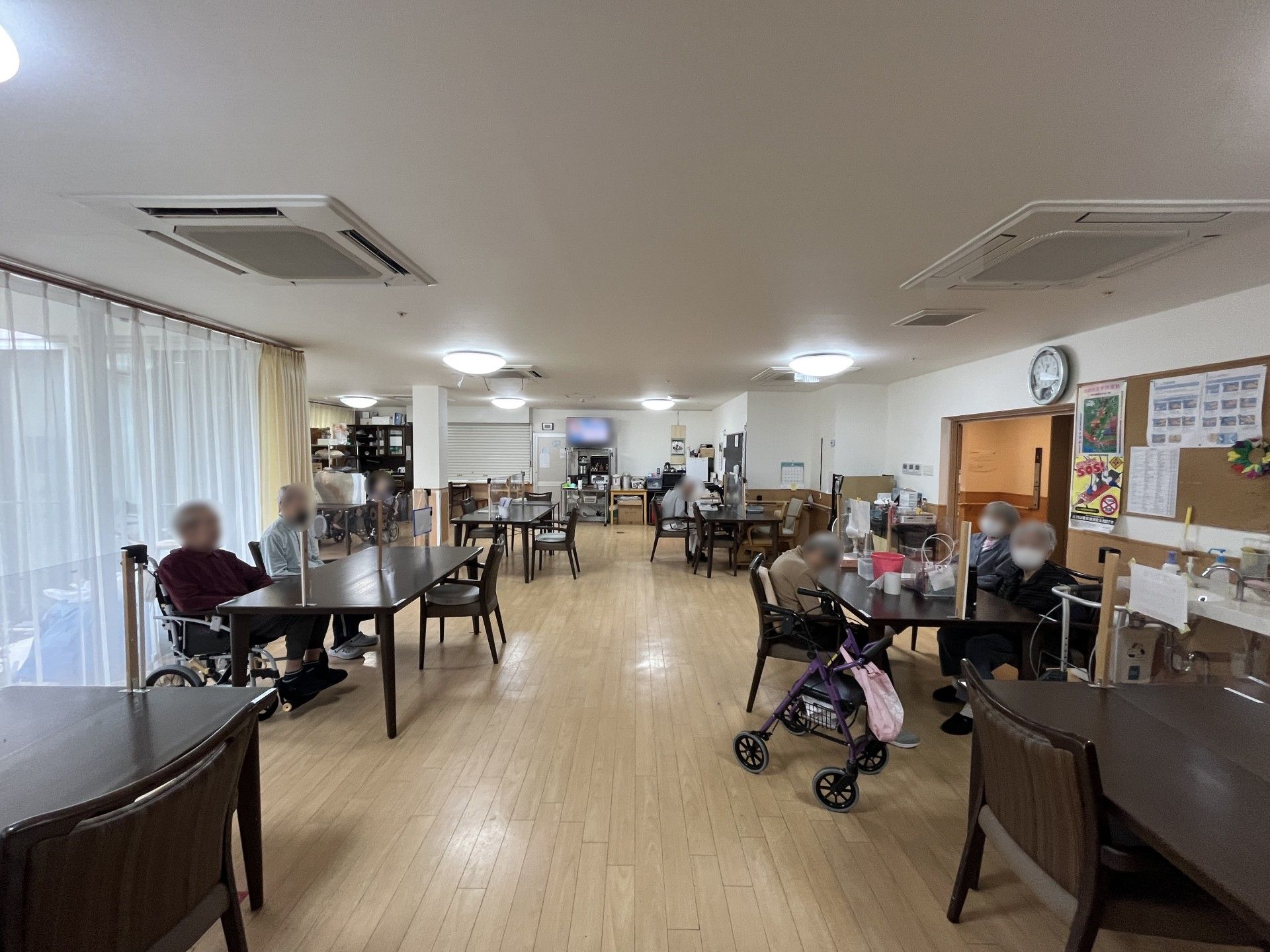 くつろぎの共有スペース