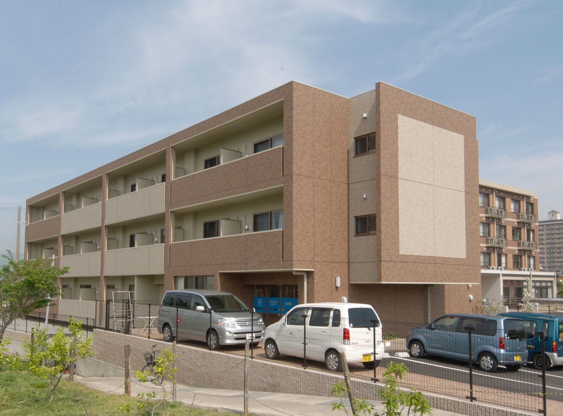 ゆったりとした外観