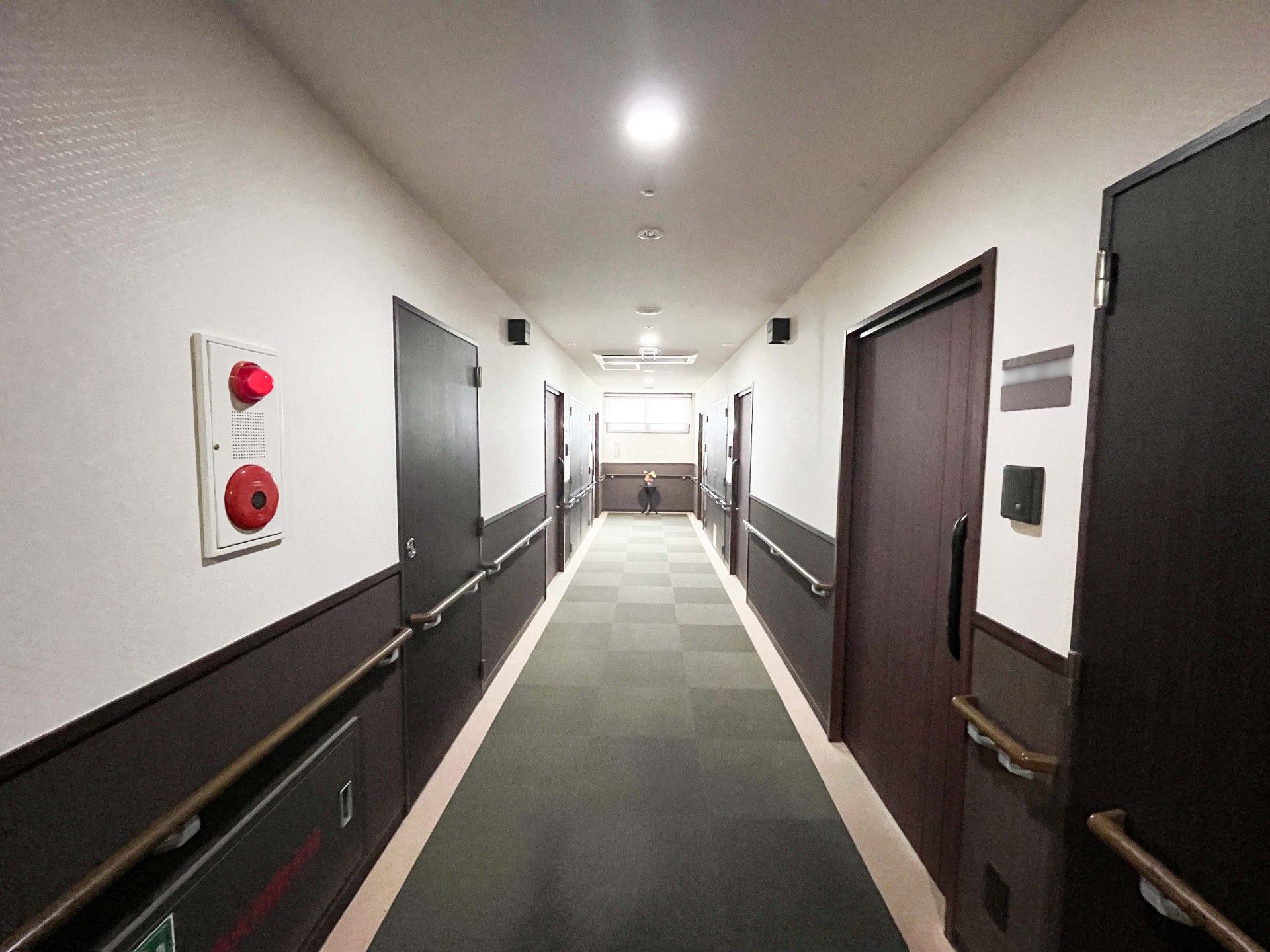 安全に配慮した廊下