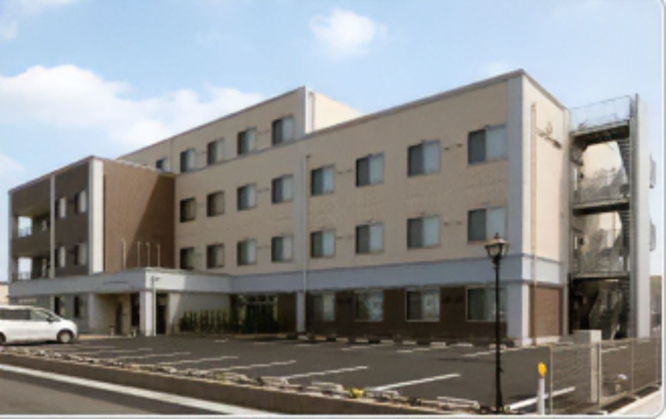 広々とした清潔な外観