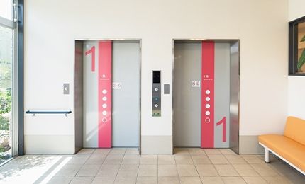 バリアフリーエレベーター設備