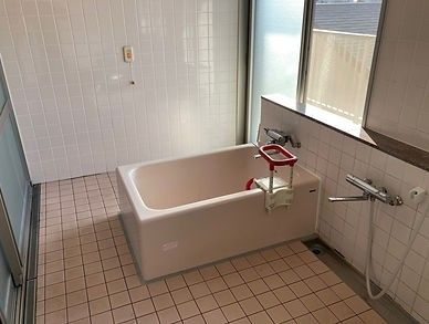 安全な浴室設備