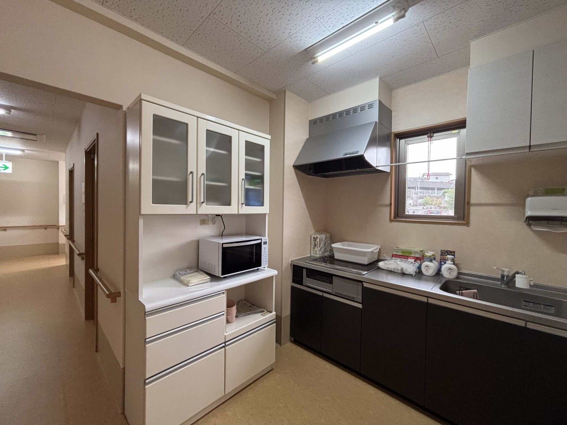 使いやすい調理スペース