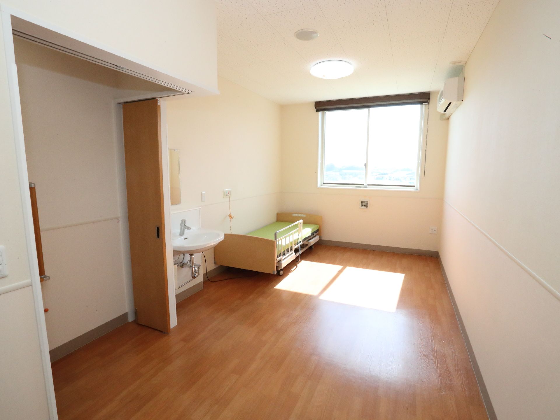 エアコンが設置されている居室