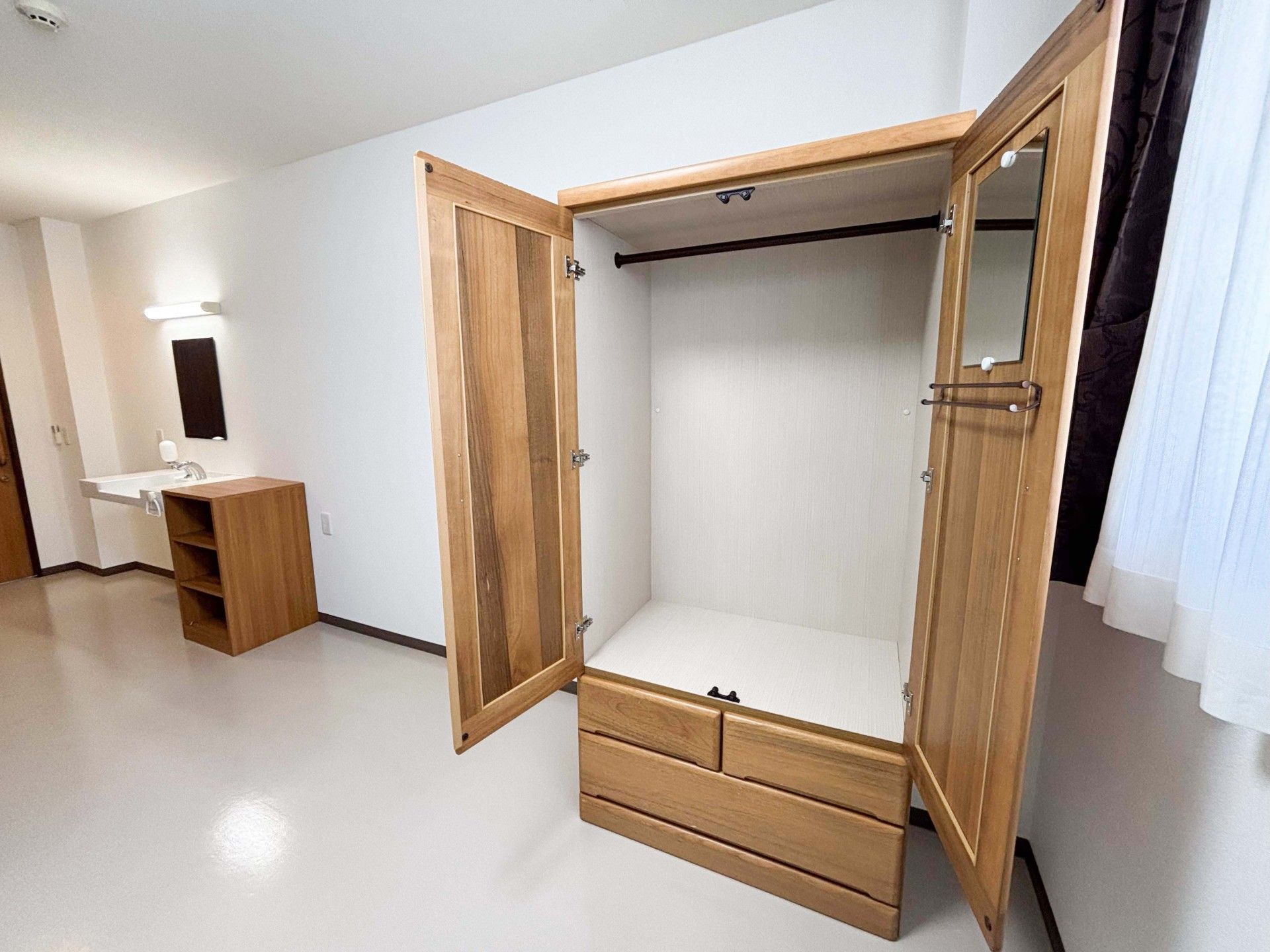 広々とした収納スペース