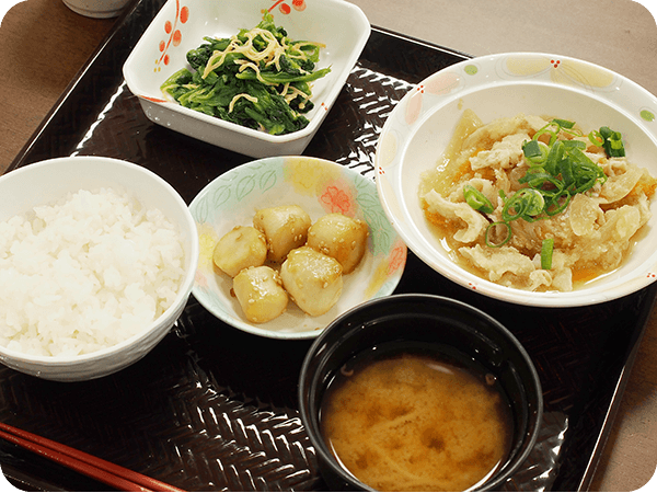 バランスの良い和食の一例