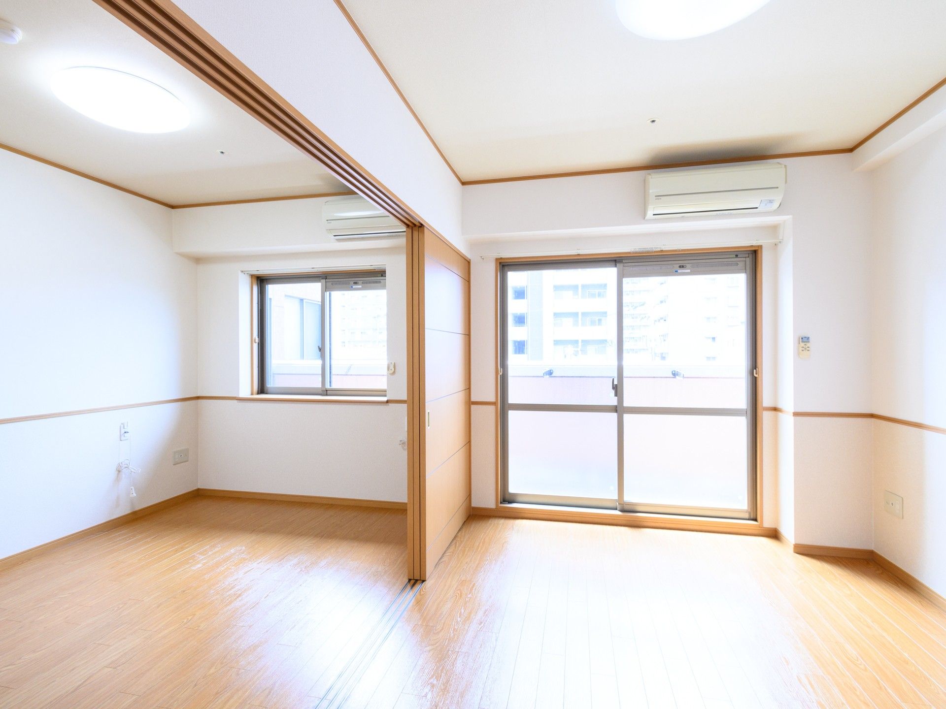 エアコンを完備している