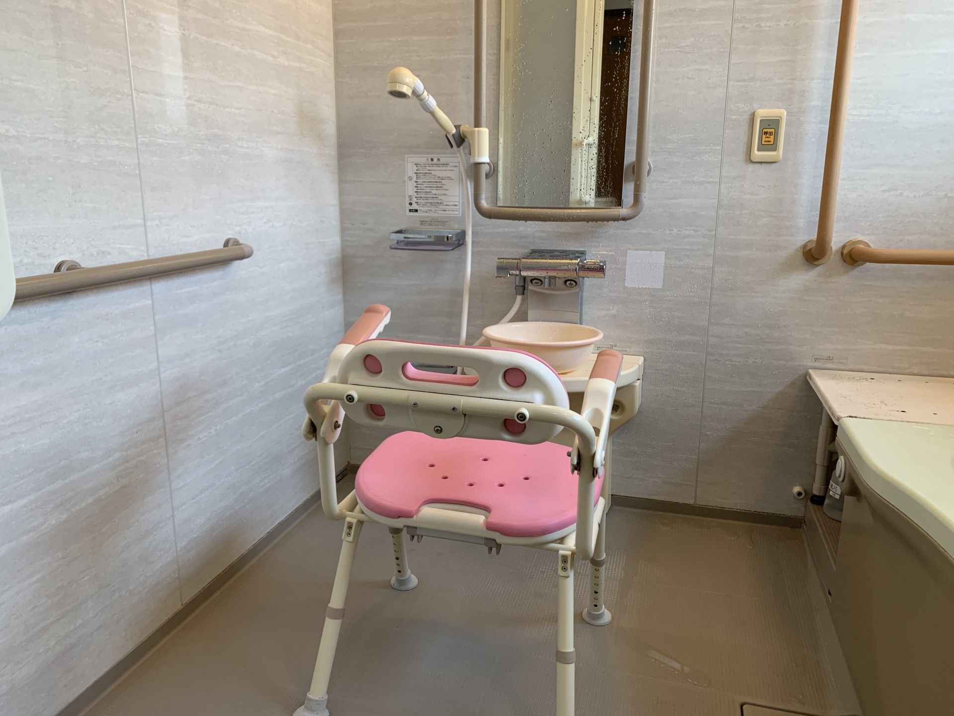 使いやすい洗面スペース