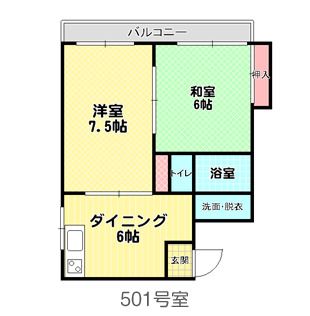 安寿の郷ロイヤルグレイブ平野の間取り2の間取り図