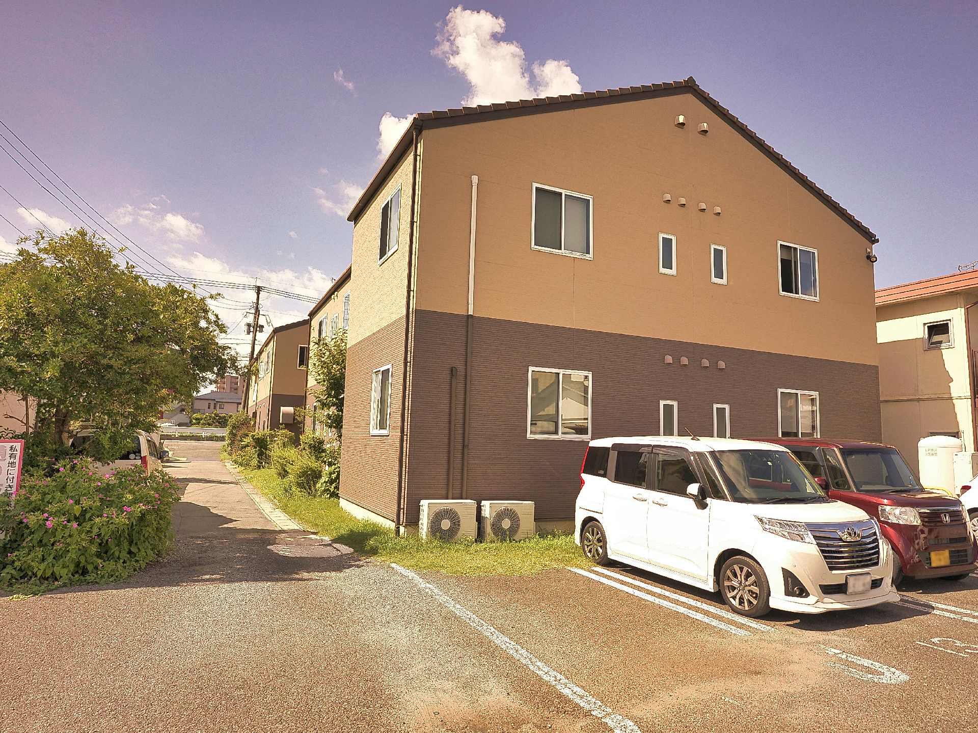 駐車場のある高齢者向け住宅