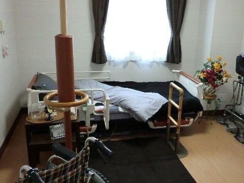 「レガート生玉」の快適な居室（Ｂタイプ）。ご自宅のようにくつろげる。