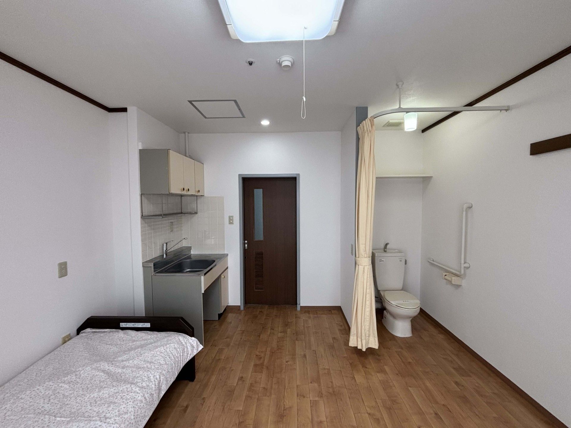 快適な個室の内部