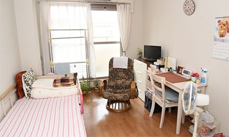 個室に生活用品