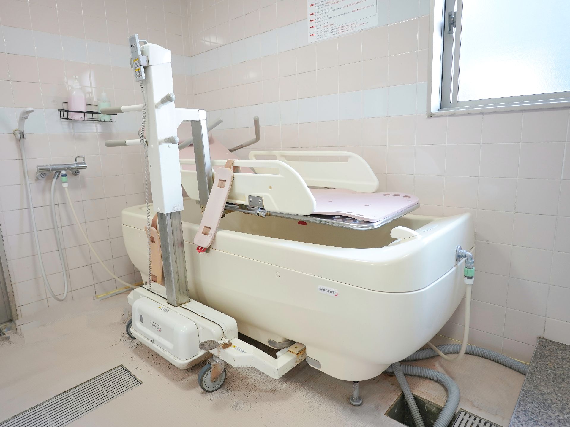 入浴装置をご用意している浴室