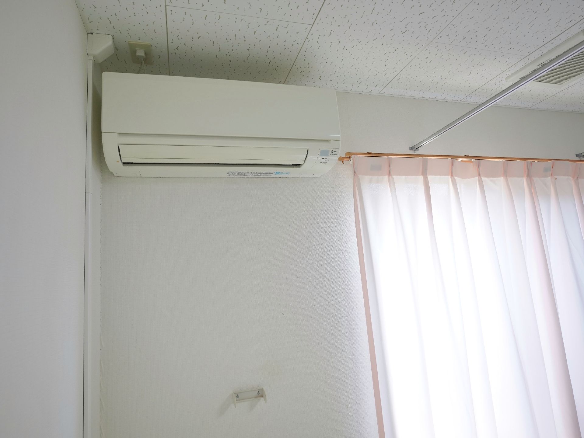 エアコンが完備されている居室