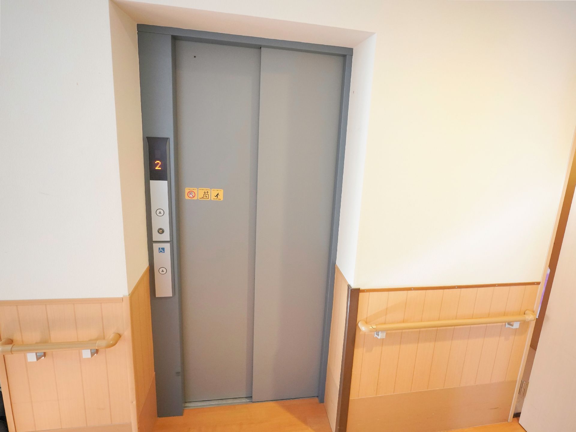 エレベーターが完備されている施設
