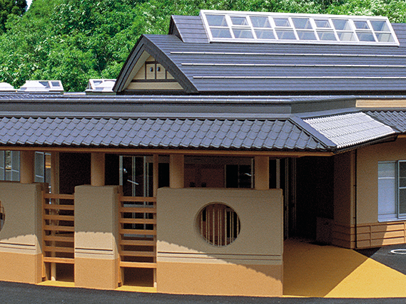 和風の建物外観