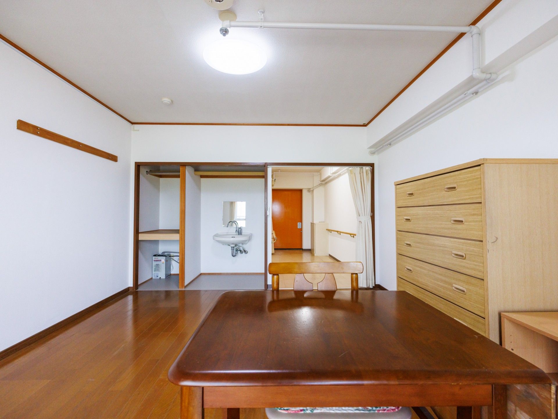 落ち着いた居室