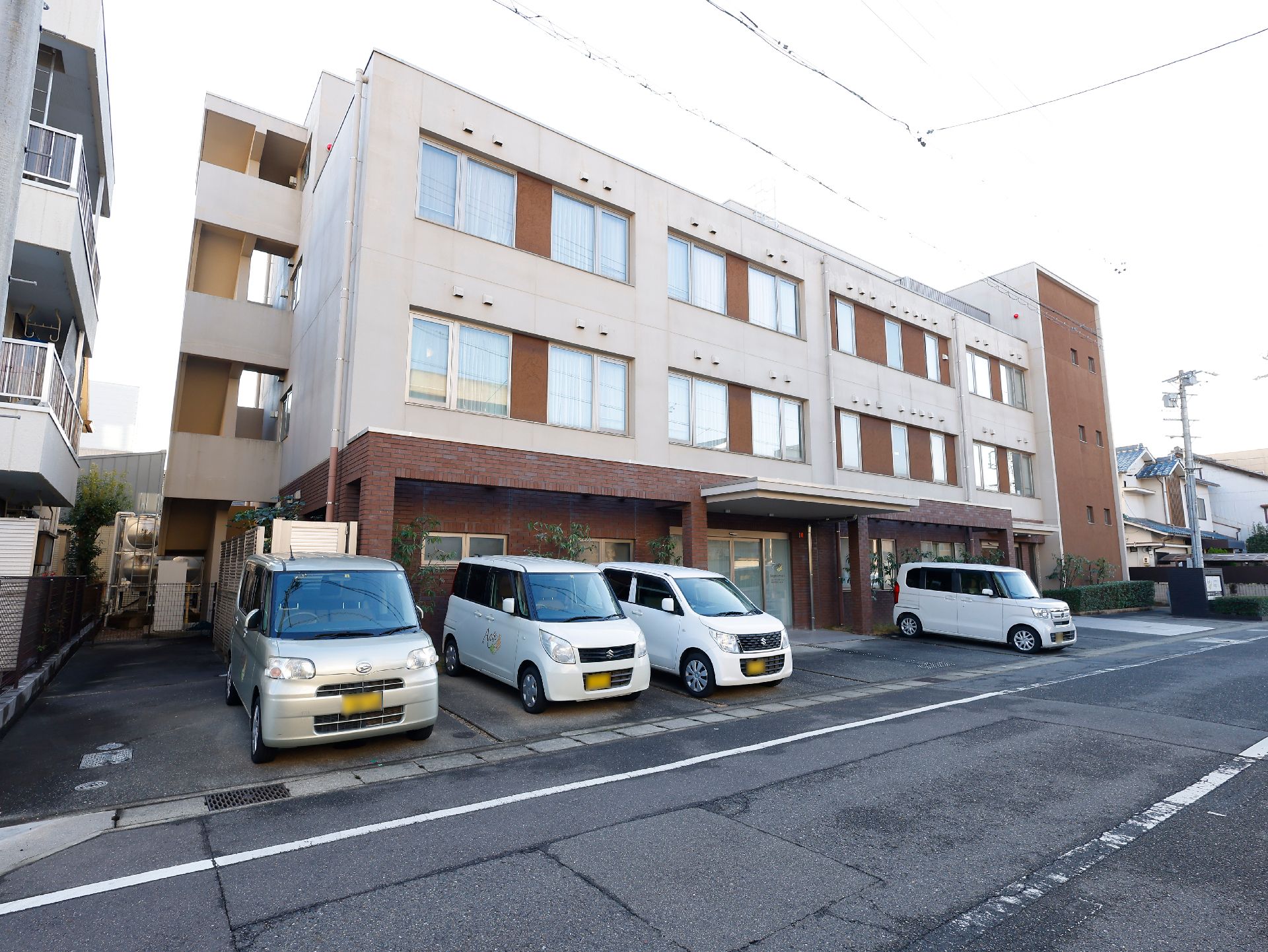 介護施設内の外観