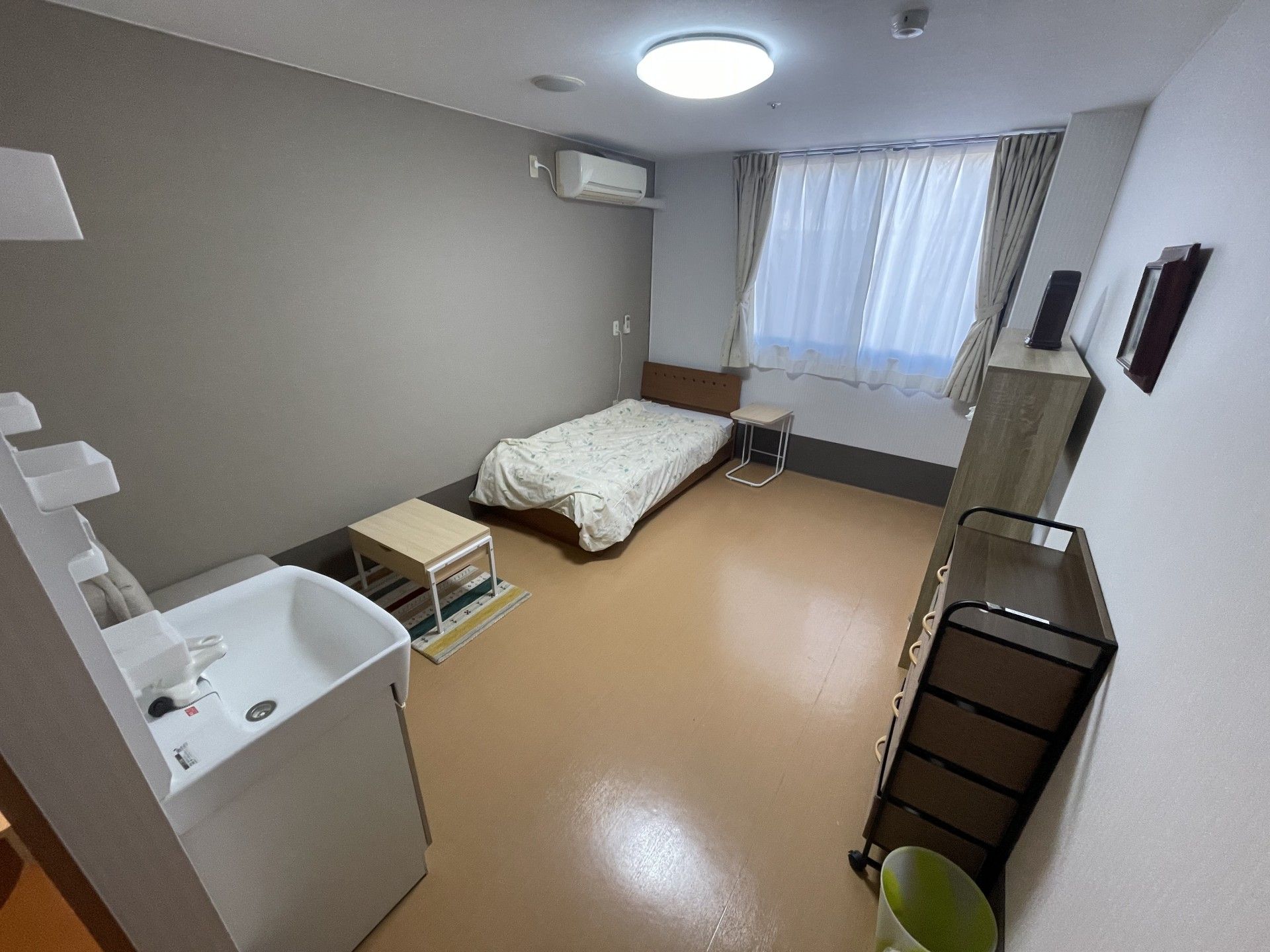 落ち着いた個室の様子