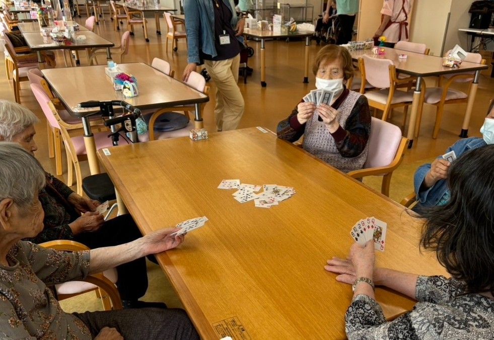 日の当たる静養室