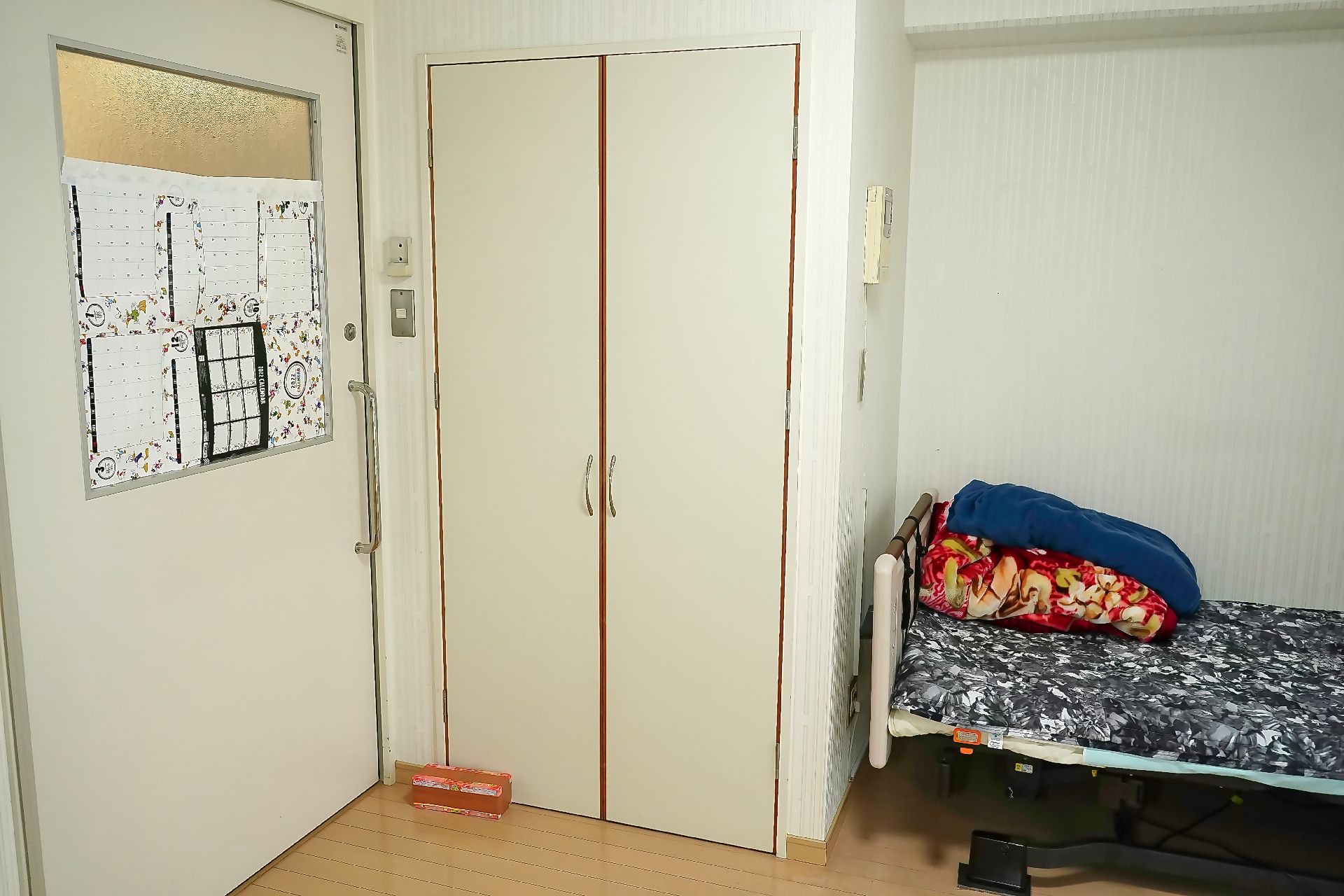 収納スペースを設けた居室