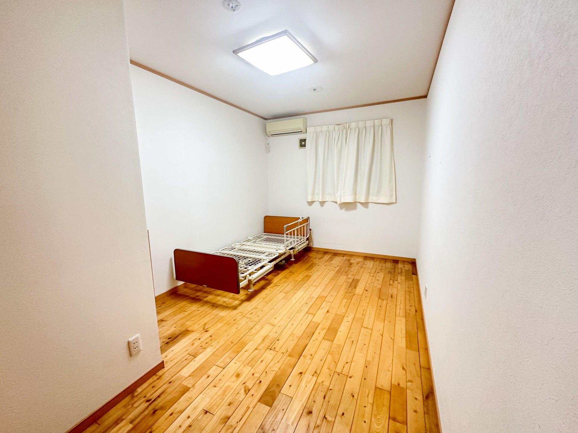 清潔な個室の一角