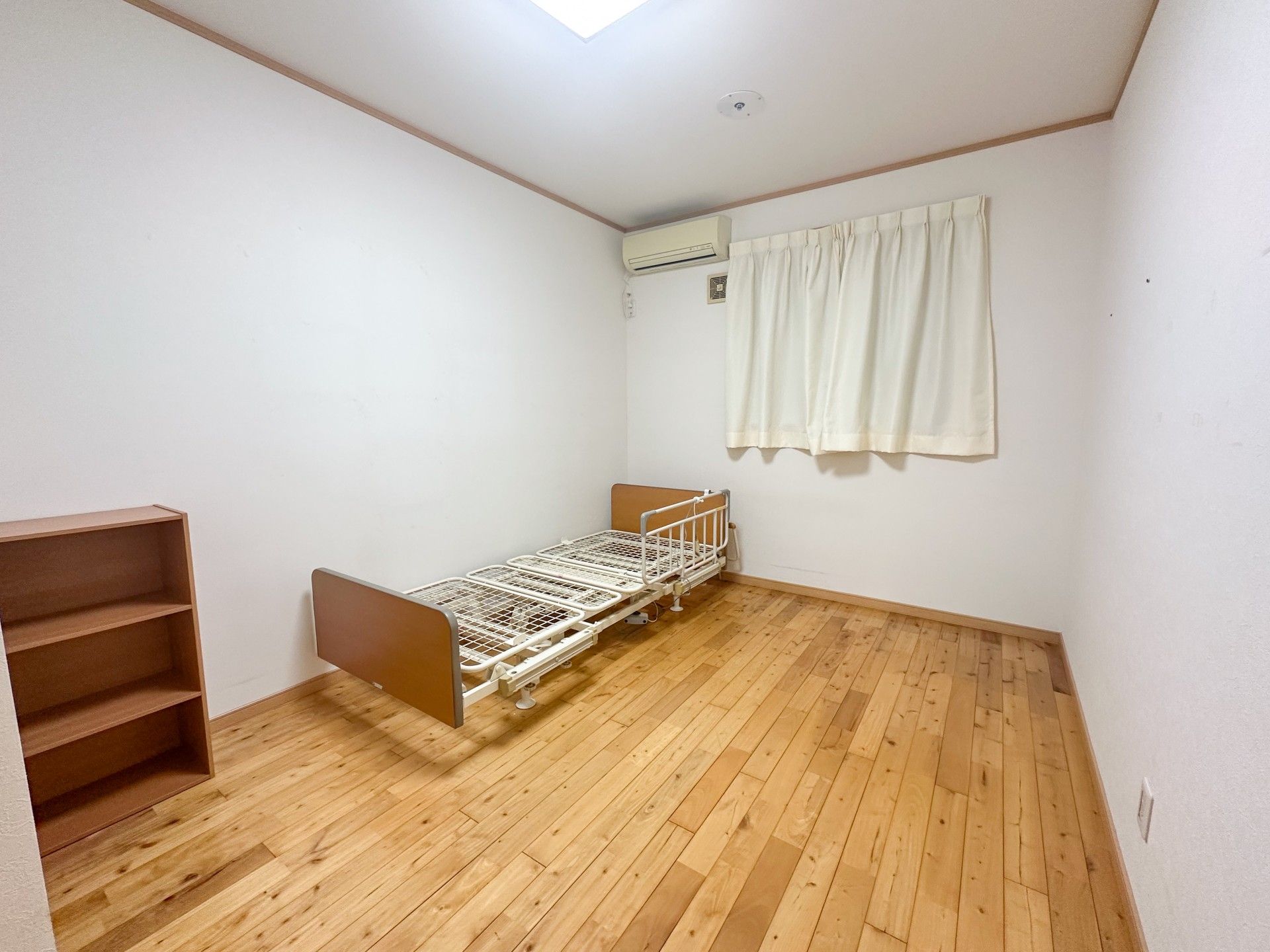 清潔な個室の一角