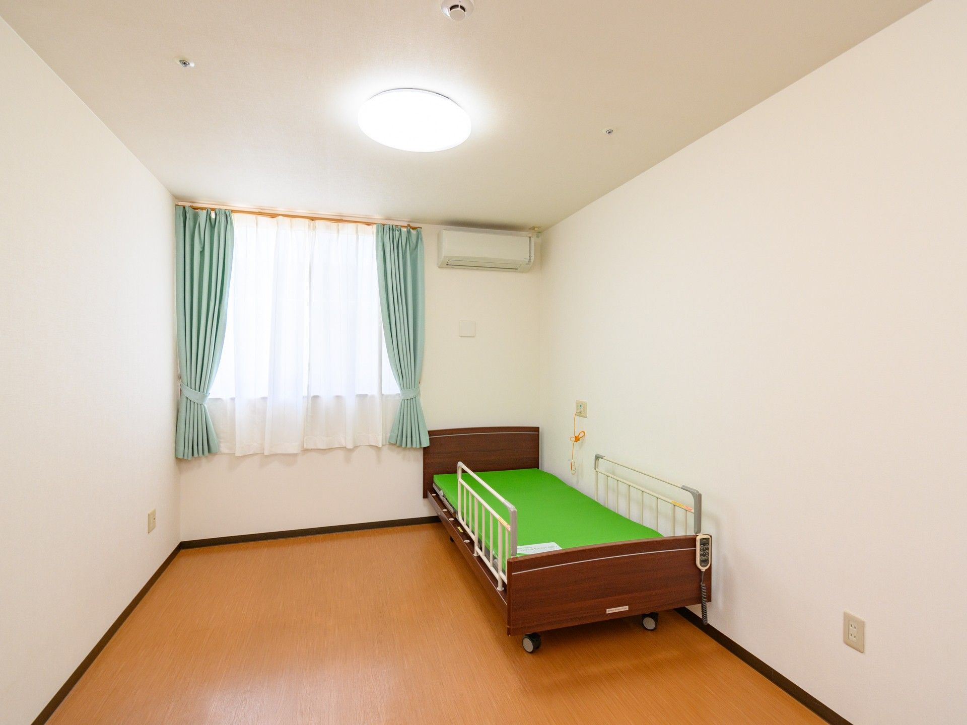 清潔な個室の一角
