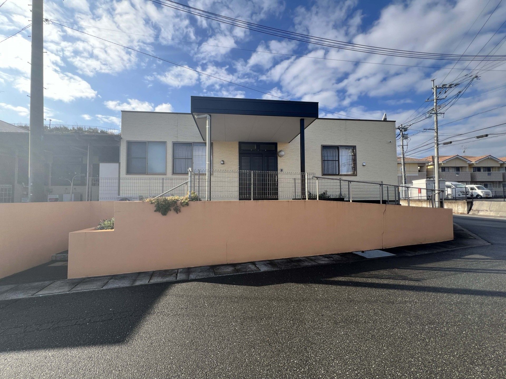 明るい外観の居室