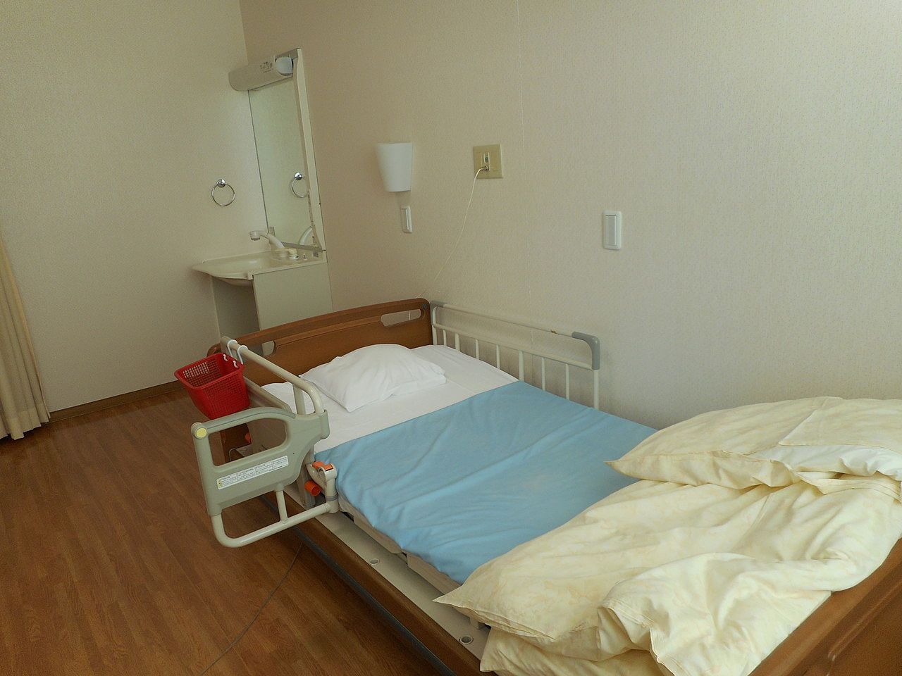 快適な個室の寝室