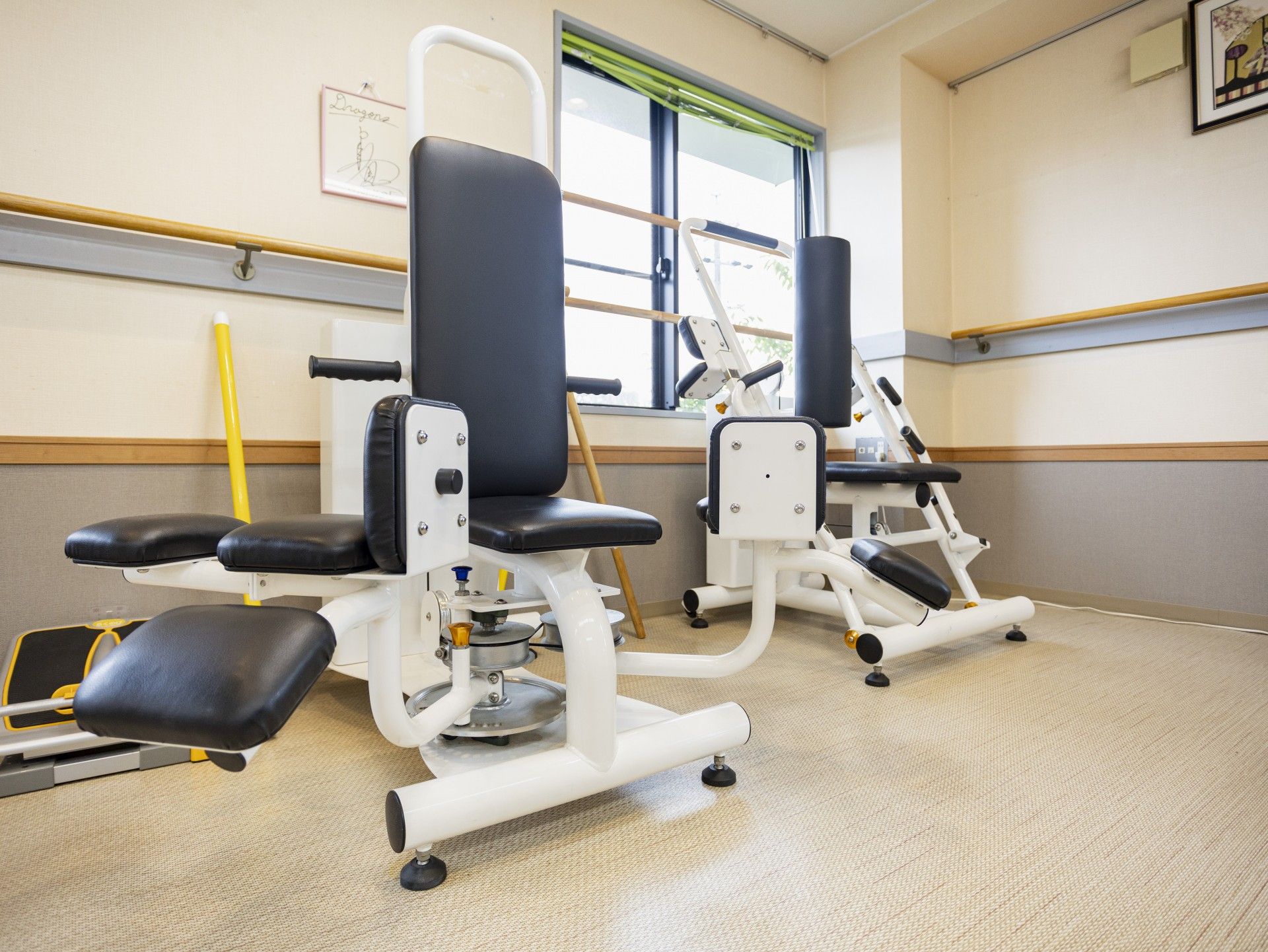 運動器具のある部屋