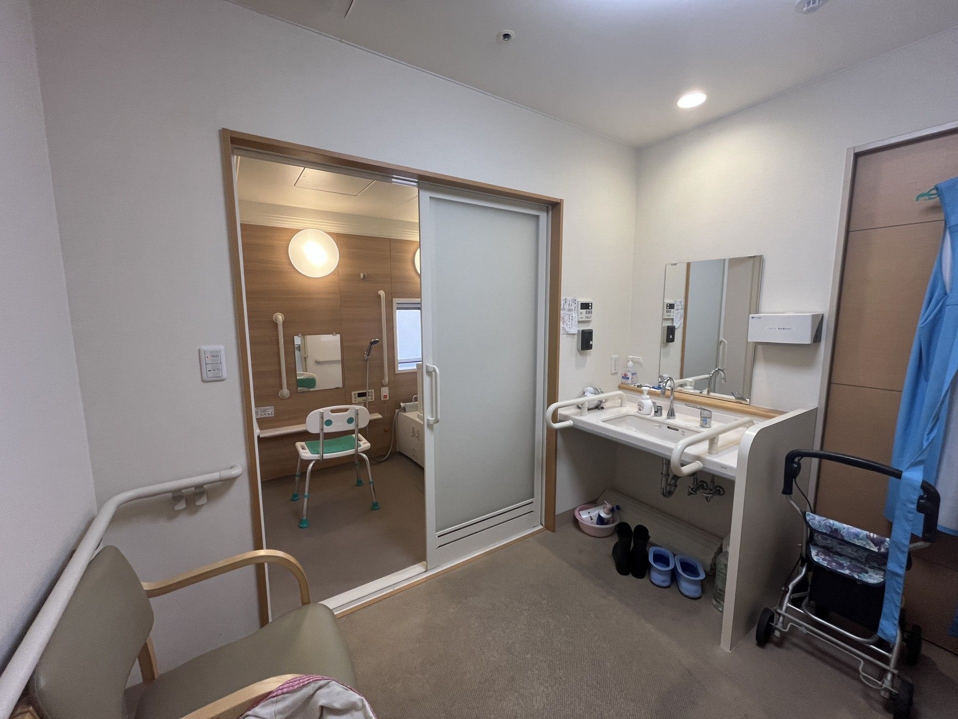 使いやすい洗面所