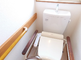 手すり付きトイレの空間