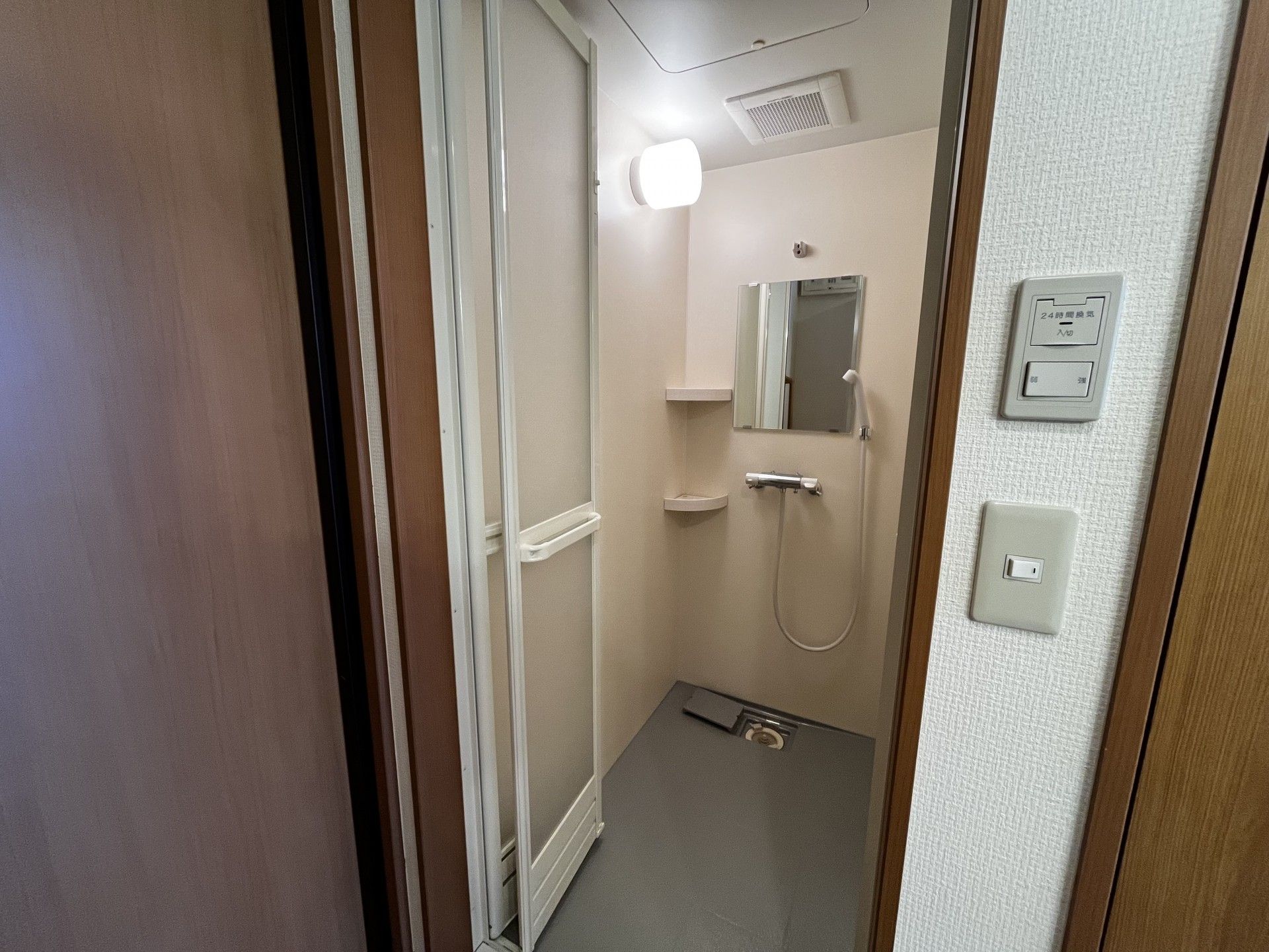 使いやすいシャワールーム