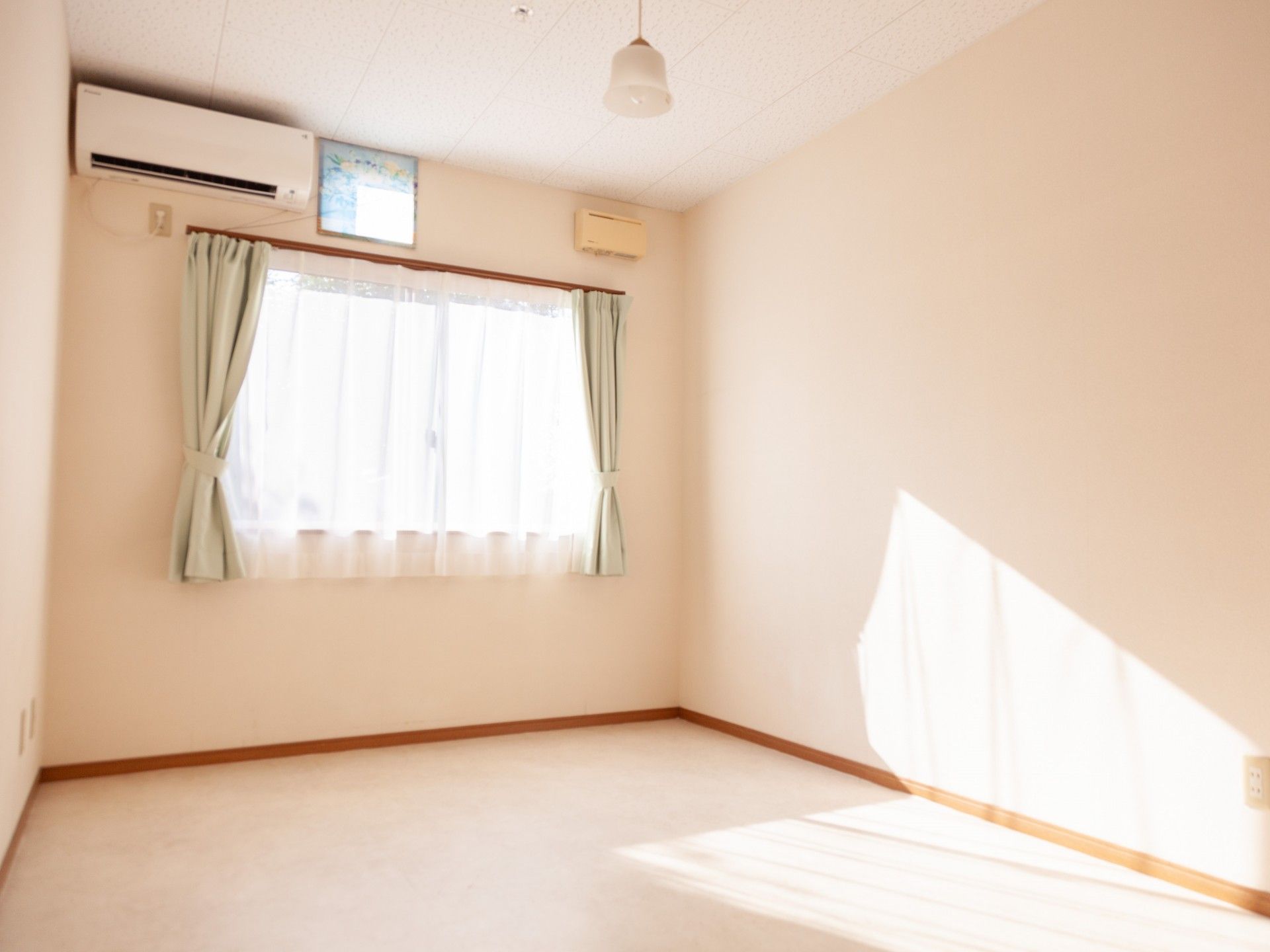 エアコンが完備されている居室