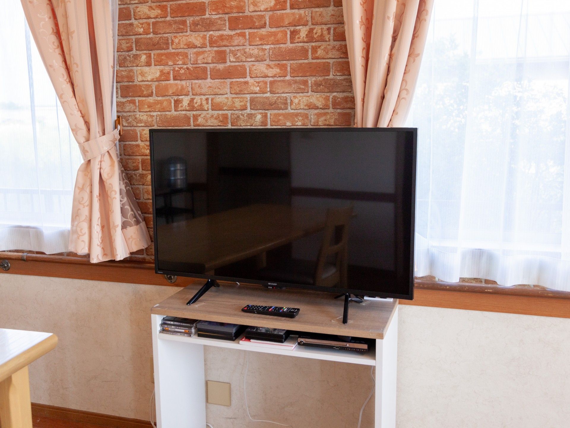 共有スペースにあるテレビ