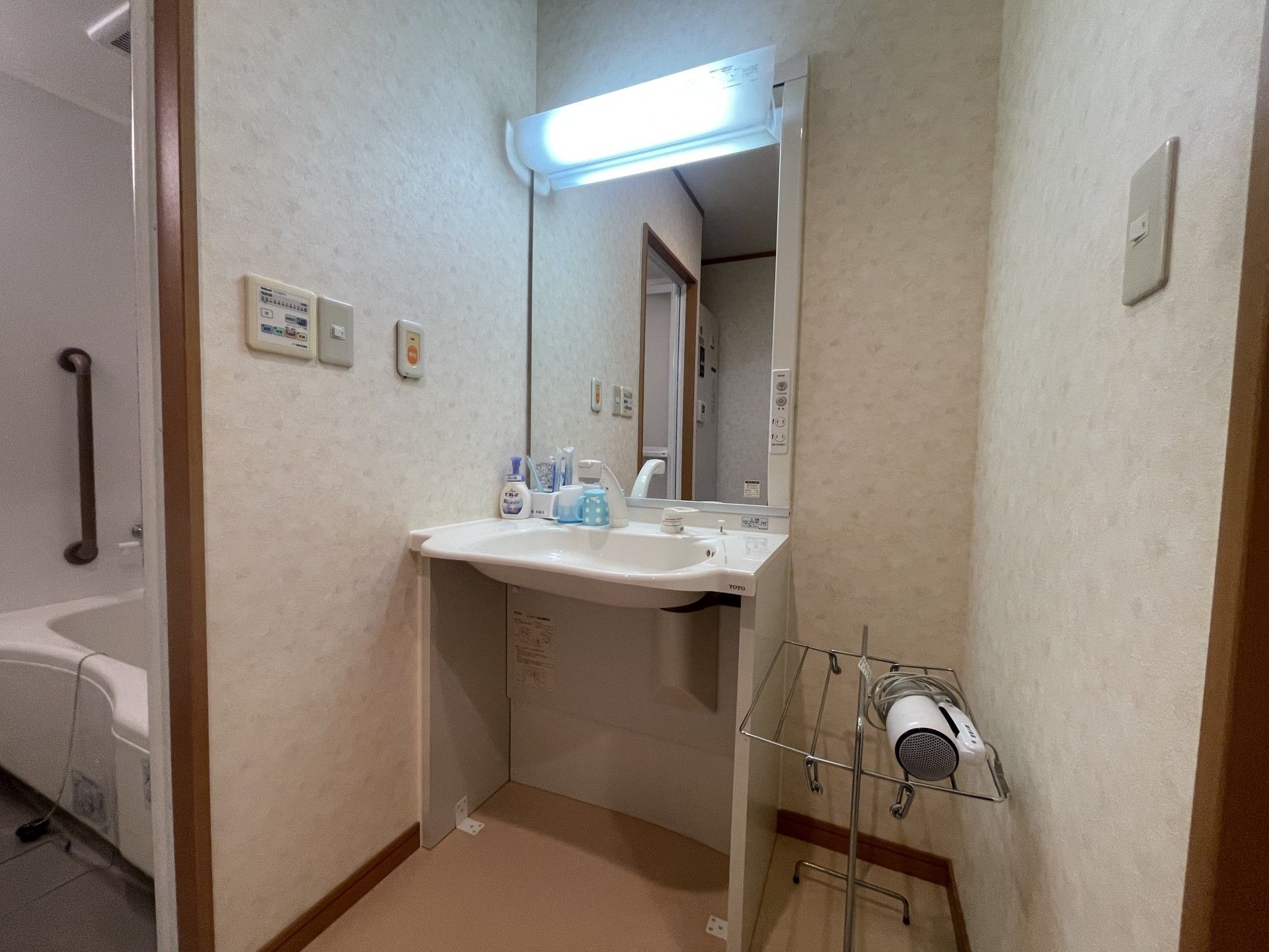 使いやすい洗面台